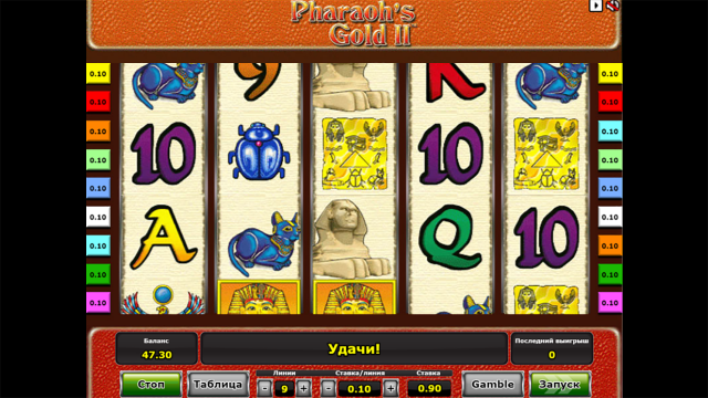 Pharaoh's Gold II 6
