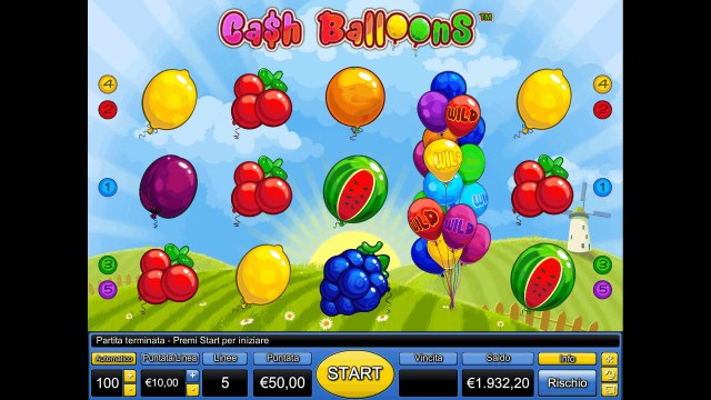 Cash Balloons 10
